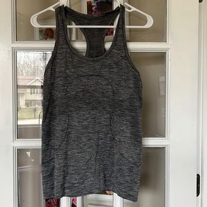 Lululemon gray racer back tank